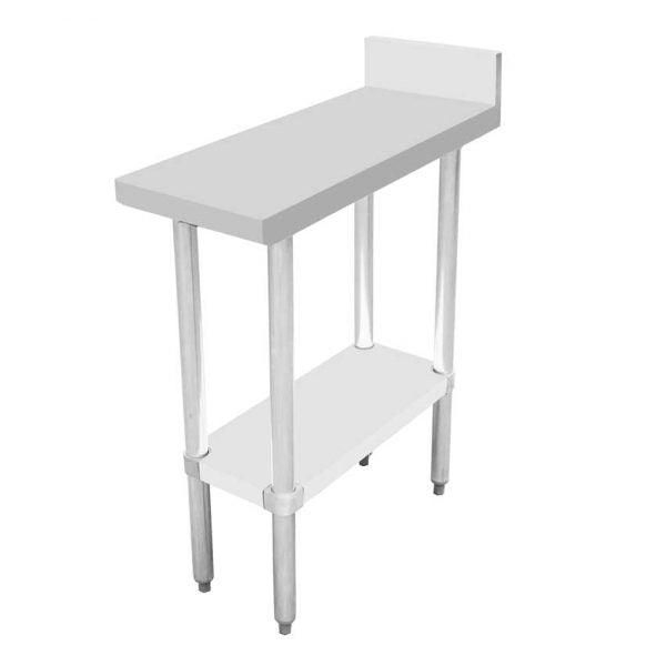 Omcan | 30" Equipment Filler Table With 4" Backsplash