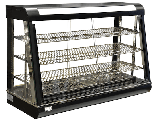Omcan | DW-CN-1194 - 47" Dual Service Heated Display Case