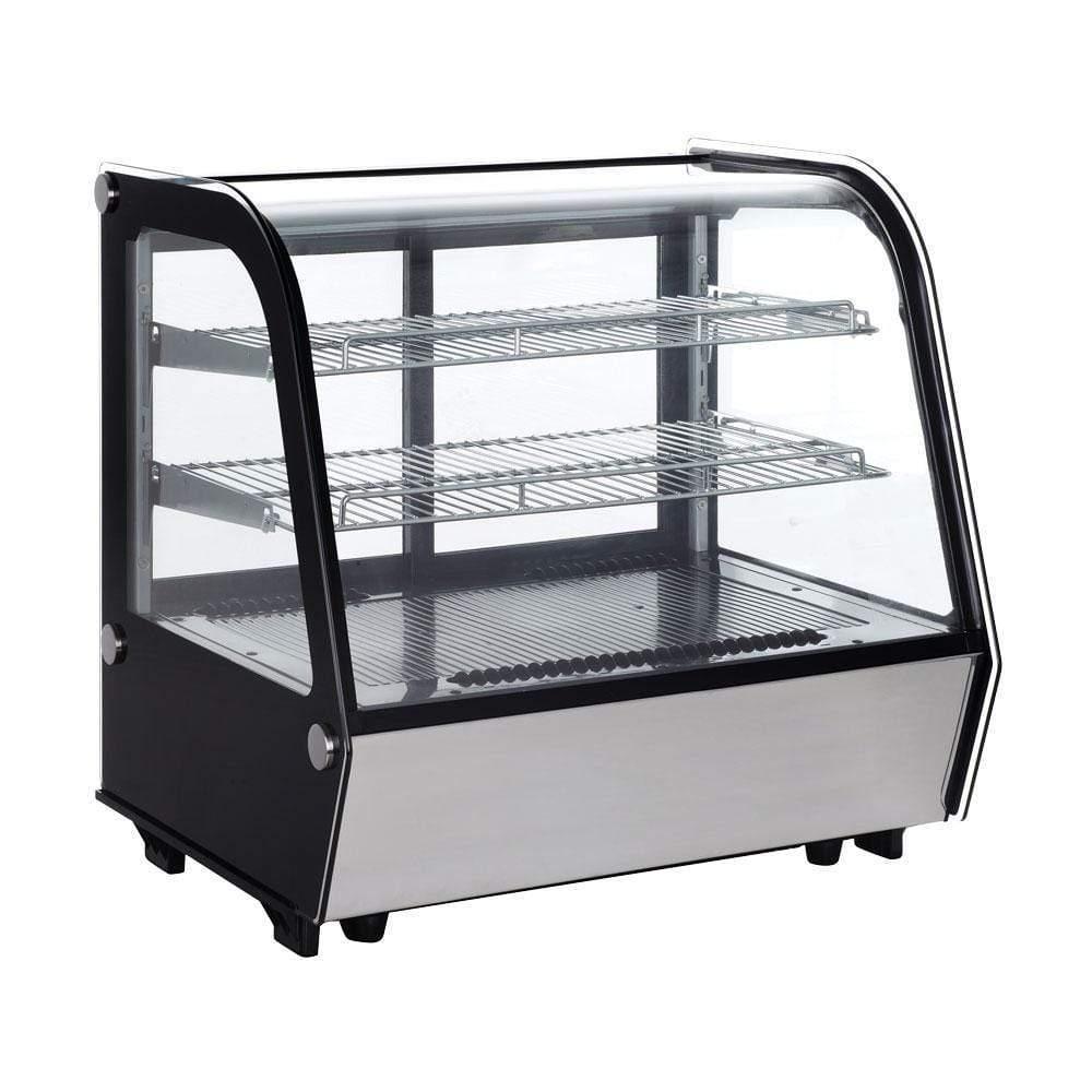 Omcan | RS-CN-0120-4 - 28" Countertop Full Service Refrigerated Display Case - 4.24 Cu. Ft.