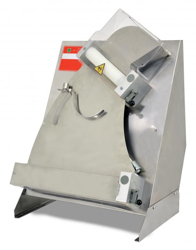 Omcan | Pizza Moulder With 15.75" Max Roller Width And 0.5 Hp Motor - 13177