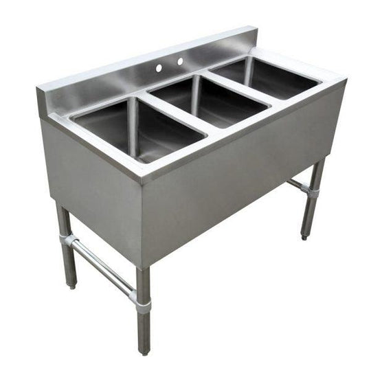 Omcan | Stainless Steel Compartment Under Bar Sink