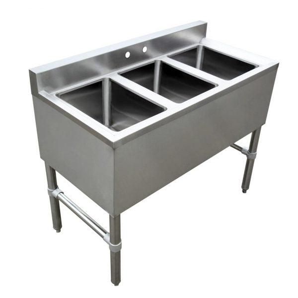 Omcan | Stainless Steel Compartment Under Bar Sink
