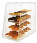 Omcan | 4 Tray Bakery Display Case with Front and Rear Doors - 14" Wide