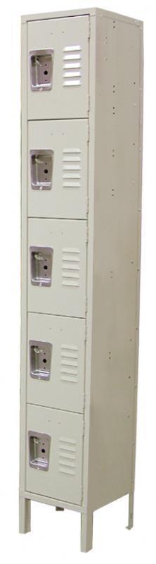 Omcan | 5 Tier Steel Painted Locker