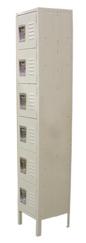 Omcan | 6 Tier Steel Painted Locker