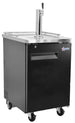 Omcan | BD-CN-0007-HC - 23" One Door Bar Cooler with One Beer Dispenser - 1 Keg