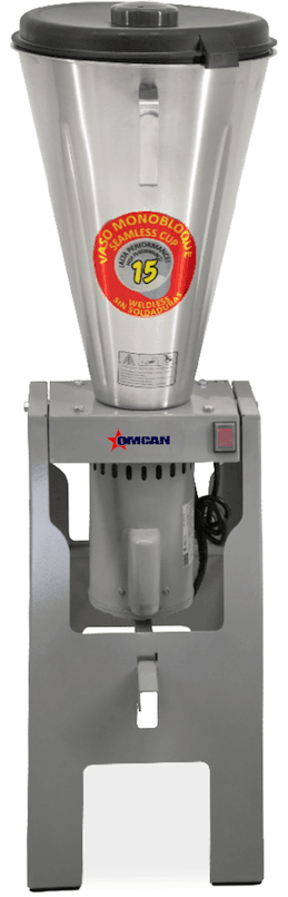 Omcan | BL-BR-0015 - 1.5 HP Commercial Tilting Food Blender - 507 oz.