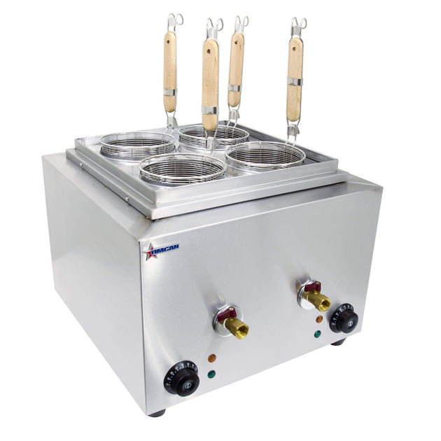 Omcan | CE-CN-0004-A - Electric Pasta Cooker with 12 Litre Capacity