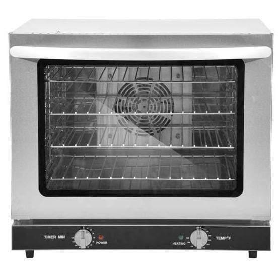 Omcan | CE-CN-0066 - Half Size Countertop Convection Oven - 4 Shelves, 2.33 Cubic Feet