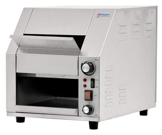 Omcan | CE-CN-0254-T - Commercial Conveyor Toaster - 300 slices per hour