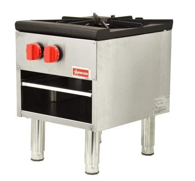 Omcan | CE-CN-0533-S - Gas Stock Pot Range - 100,000 BTU