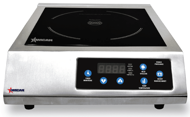 Omcan | CE-CN-1800 - Commercial Induction Cooker - 120v, 1800w