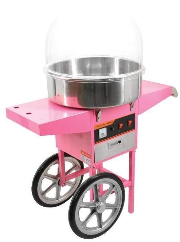 Omcan | CF-CN-0520-T - 20.5" Cotton Candy Maker with Trolly
