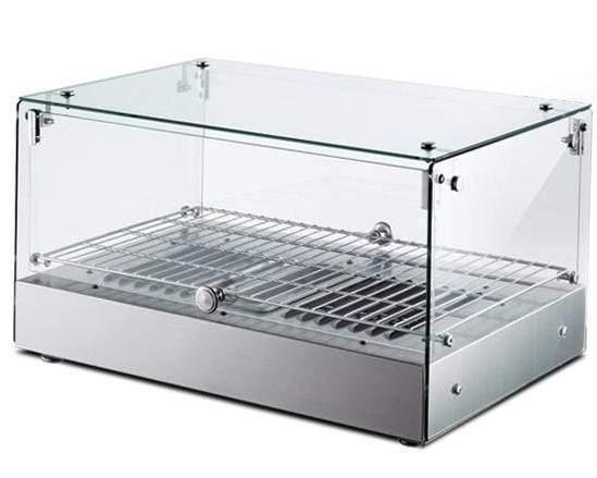 Omcan | DW-CN-0035 - 22" Dual Service Heated Display Case