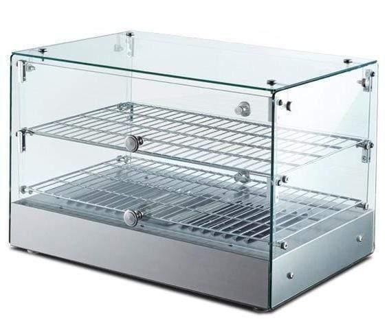 Omcan | DW-CN-0050 - 22" Dual Service Heated Display Case
