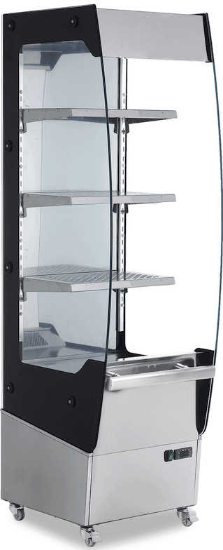 Omcan | DW-CN-0220 - 19.4" Self Serve Heated Display Case