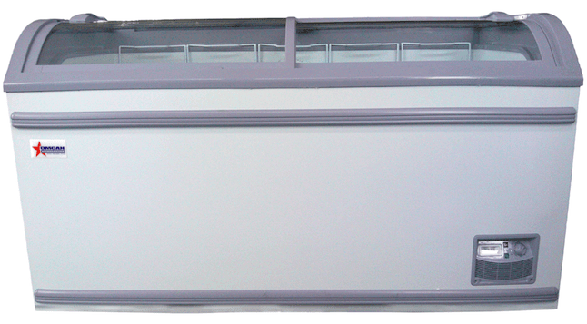 Omcan | FR-CN-1473 - 58" Ice Cream Display Freezer - 17.7 Cu. Ft.