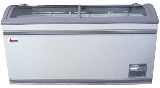 Omcan | FR-CN-1473 - 58" Ice Cream Display Freezer - 17.7 Cu. Ft.