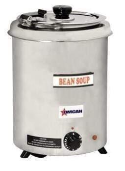 Omcan | FW-CN-0006-S - 6 Qt. Stainless Steel Soup Kettle - 110v, 300w