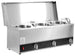 Omcan | FW-CN-0253 - 7.9 Qt. Warmer with Three Inserts