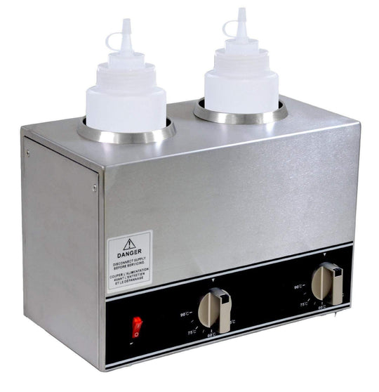 Omcan | FW-CN-1602 - Double Bottle Topping Warmer