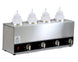 Omcan | FW-CN-1604 - Four Bottle Topping Warmer