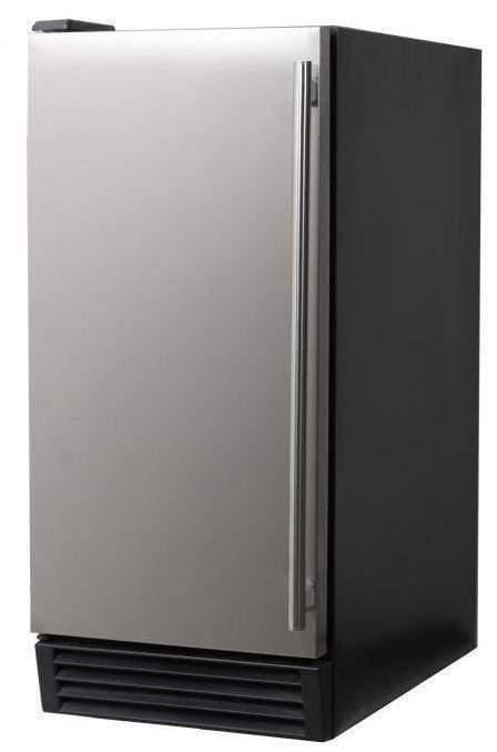 Omcan | IC-CN-0012 - 14" Air Cooled Undercounter Cube Ice Machine - 44 lb Production, 26 lb Storage