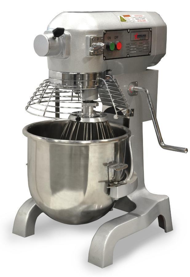 Omcan | MX-CN-0020-G - 20 Qt. Planetary Mixer - 110v, 1.5 HP