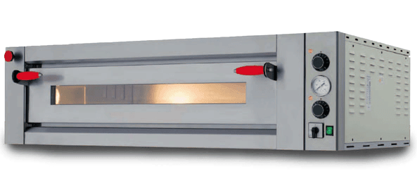 Omcan | PE-IT-0024-S - Electric Pizza Deck Oven - 27" x 27" x 6" Deck