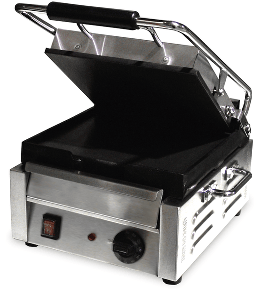 Omcan | PG-CN-0515-F - 10" x 11" Smooth Panini Grill