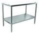 Omcan | Poly Top Work Table Frame with Undershelf