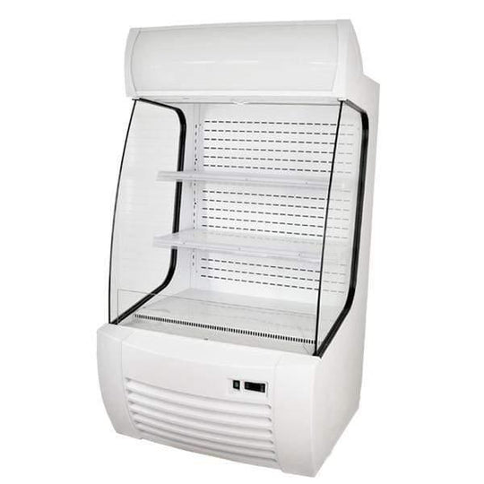 Omcan | RS-CN-0360 - 34.5" Floor Model Open Cooler - 12 Cu. Ft.