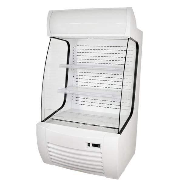 Omcan | RS-CN-0360 - 34.5" Floor Model Open Cooler - 12 Cu. Ft.