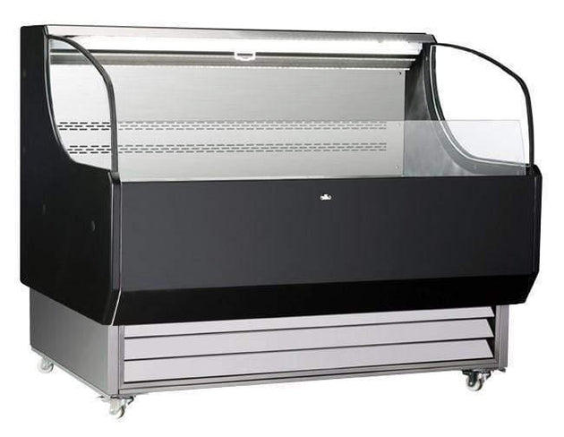 Omcan | RS-CN-0370-L - 52" Floor Model Open Cooler - 13 Cu. Ft.