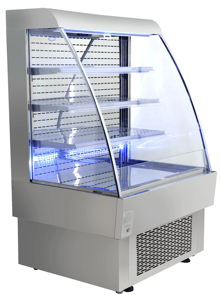 Omcan | RS-CN-0380 - 39.3" Floor Model Open Cooler - 13 Cu. Ft.