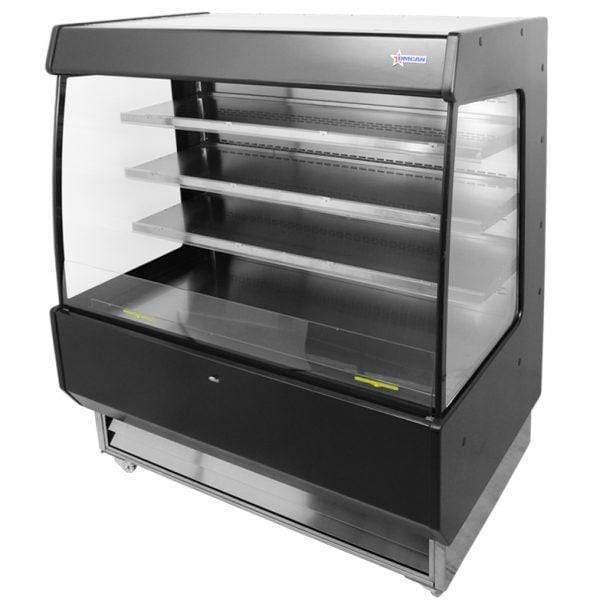 Omcan | RS-CN-0770 - 51.7" Floor Model Open Cooler - 27 Cu. Ft.