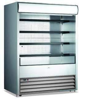 Omcan | RS-CN-1050 - 72" Floor Model Open Cooler - 37 Cu. Ft.