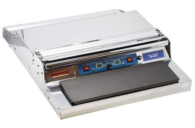 Omcan | SE-KR-0450 - Single Roll Shrink Wrap Machine with Hot Plate