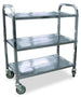 Omcan | Stainless Steel Bussing Cart