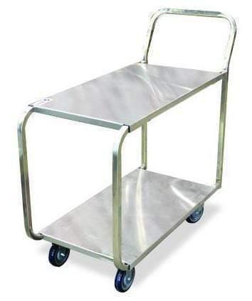 Omcan | Stainless Steel Stocking Cart - 700 lb. capacity