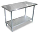 Omcan | Stainless Steel Work Table with Undershelf - 24" Deep