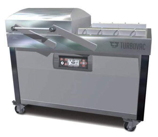 Omcan | VP-NL-0300-L - Floor Model Two Chamber Vacuum Packaging Machine - Two 32" Seal Bars