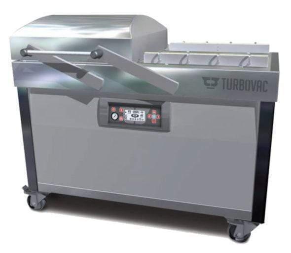 Omcan | VP-NL-0300-L - Floor Model Two Chamber Vacuum Packaging Machine - Two 32" Seal Bars