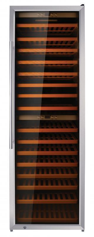 Omcan | WC-CN-0181-D - Dual Zone Wine Cooler - 181 Bottles
